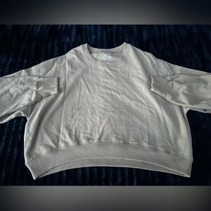 Holister cropped crew neck